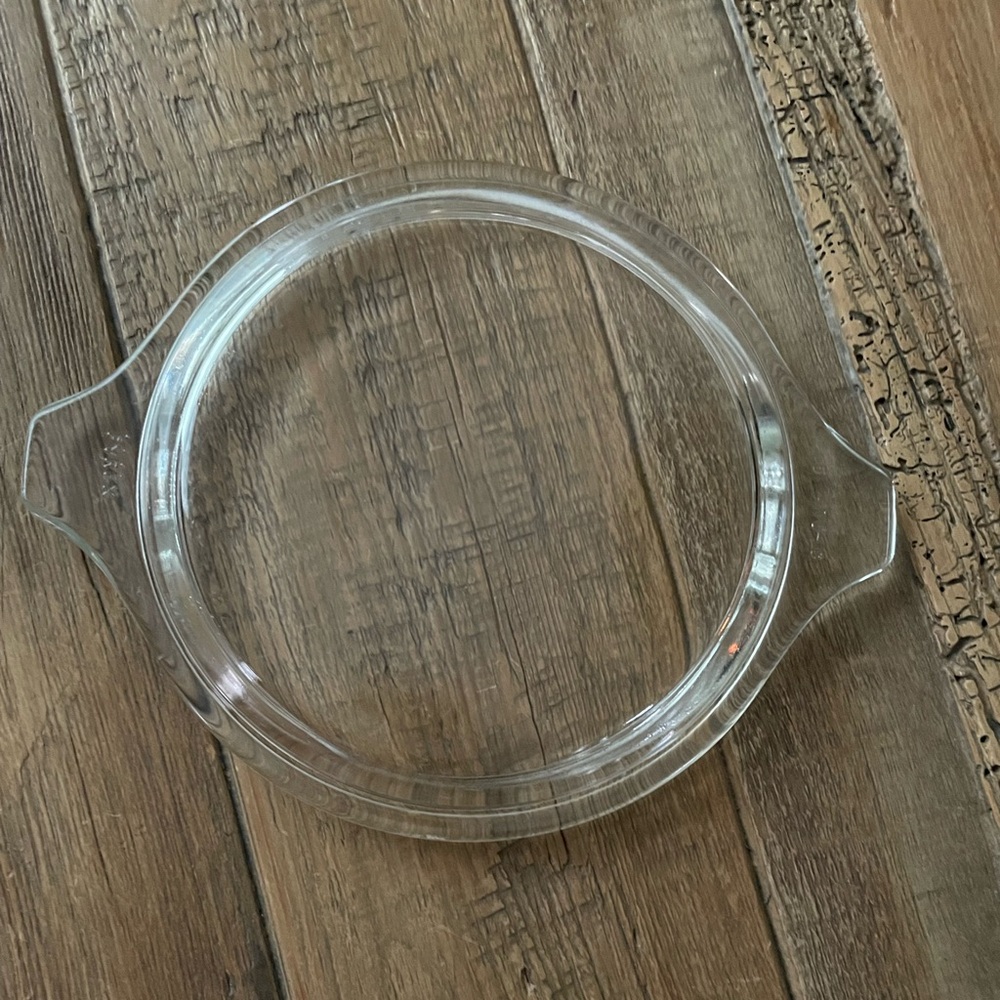 Clear Glass Pie Dish